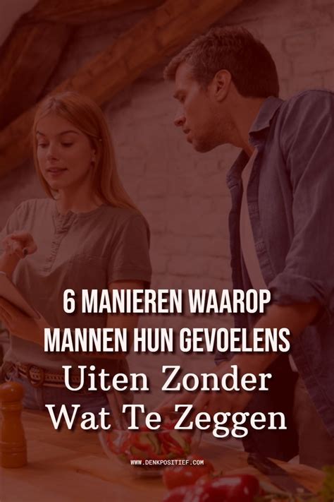 Eenvoudige manieren waarop mannen hun liefde tonen